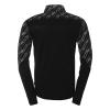 BLUZA ZAPINANA Z POD SZYJĄ PROGRESSIVE 28 UHLSPORT - czarny
