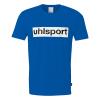 KOSZULKA ESSENTIAL PROMO UHLSPORT  lazurowy niebieski