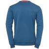 mini: BLUZA TRENINGOWA PLAYER KEMPA - zimny szary/neonowy czerwony (2)