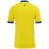 mini: KOSZULKA MECZOWA PLAYER KEMPA - jasny żółty/ciemny niebieski (2)