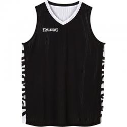 KOSZULKA DWUSTRONNA ESSENTIAL SPALDING  czarny/biały