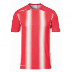 KOSZULKA MECZOWA STRIPE 2.0 UHLSPORT  czerwony/biały