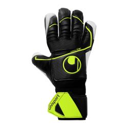 RĘKAWICE SUPERSOFT HN FLEX FRAME UHLSPORT  czarny/neonowy żółty