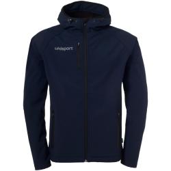 KURTKA ESSENTIAL SOFTSHELL UHLSPORT  granatowy