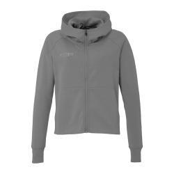 BLUZA ZAPINANA Z KAPTUREM STMNT WOMEN KEMPA  stalowy szary