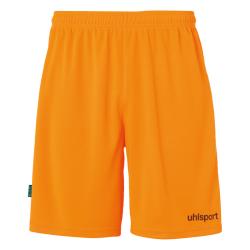 SPODENKI MECZOWE CENTER BASIC FTP UHLSPORT  neonowy pomarańczowy