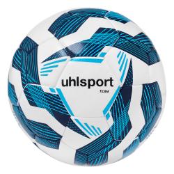 PIŁKA DO PIŁKI NOŻNEJ TEAM UHLSPORT  biały/granatowy/jasny niebieski