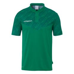 KOSZULKA POLO PROGRESSIVE 28 UHLSPORT  ciemny zielony