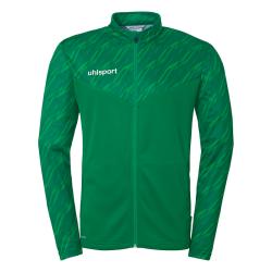 BLUZA ZAPINANA POLY PROGRESSIVE 28 UHLSPORT  ciemny zielony