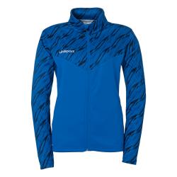 BLUZA ZAPINANA POLY PROGRESSIVE 28 WOMEN UHLSPORT  lazurowy niebieski