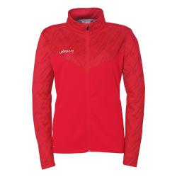 BLUZA ZAPINANA POLY PROGRESSIVE 28 WOMEN UHLSPORT  czerwony