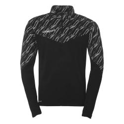 BLUZA ZAPINANA Z POD SZYJĄ PROGRESSIVE 28 UHLSPORT  czarny